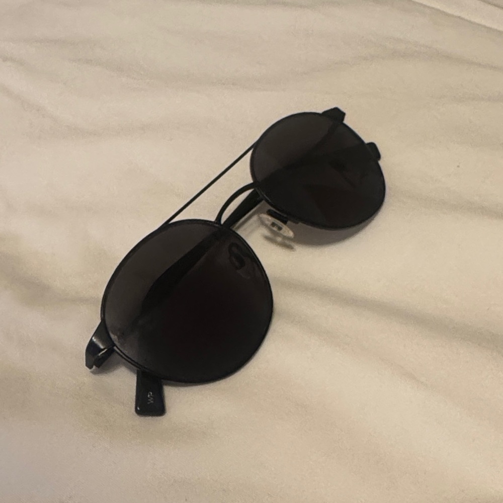 Warby Parker Black Round Sunglasses